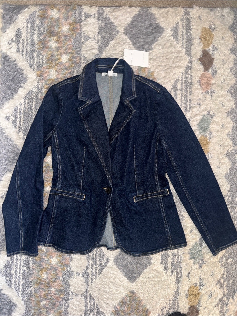 Free Assembly Denim Blazer